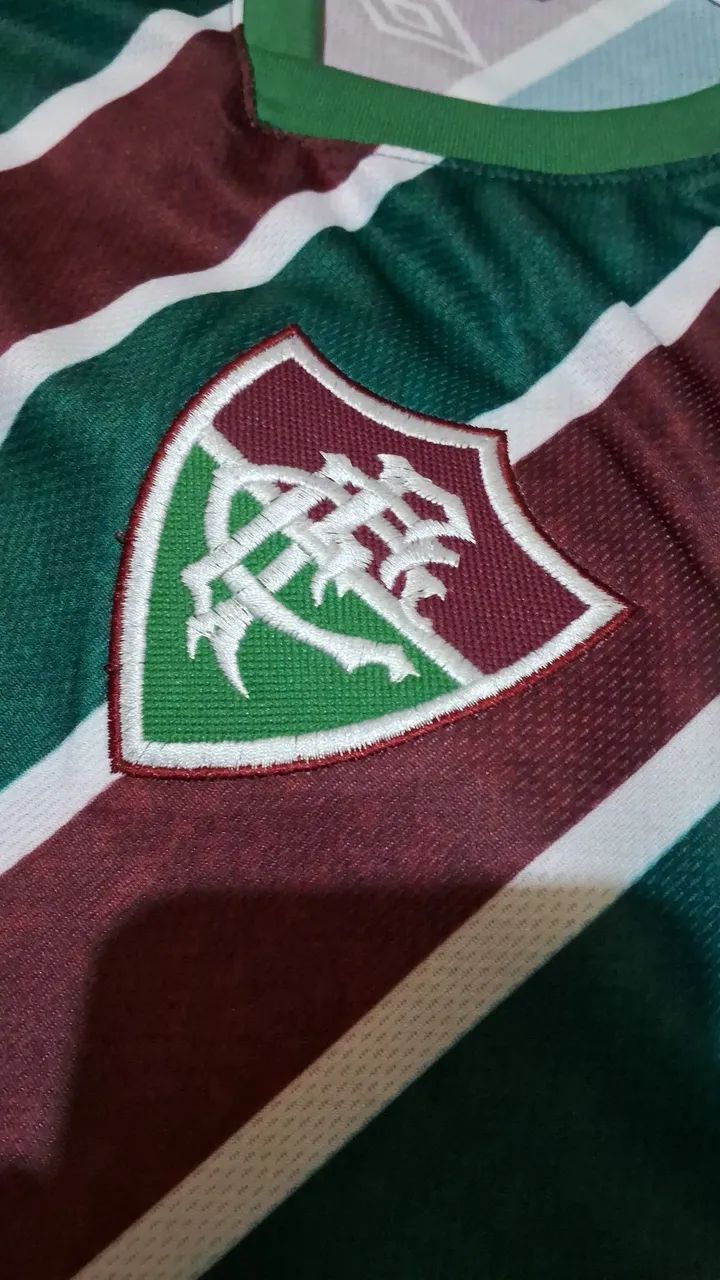 Camisa Fluminense Tiago Silva (tamanho G) dri-fit  - Foto 4