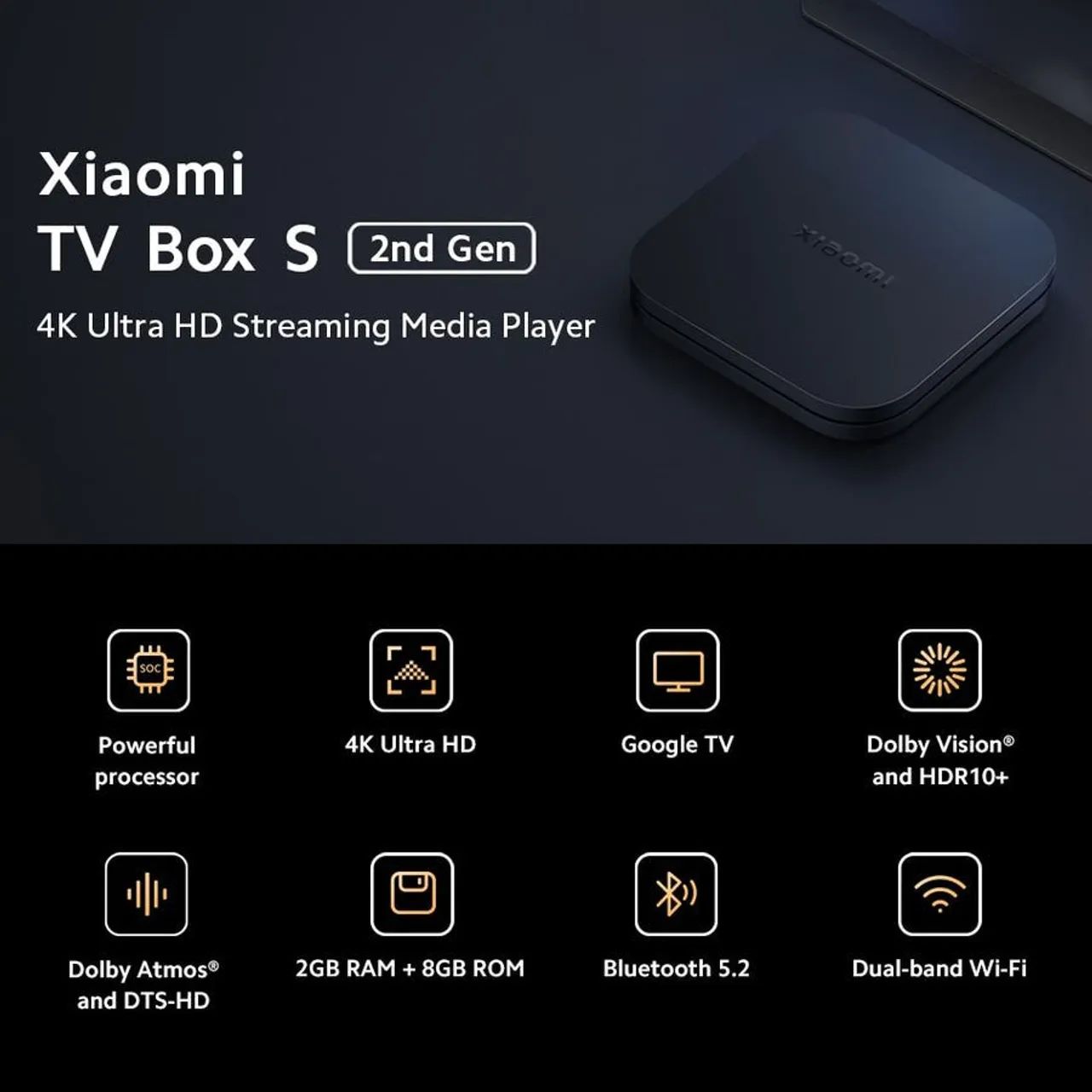 Mi box S 4k 2° Geração, Entrega gratuita em toda BH.  - Foto 3