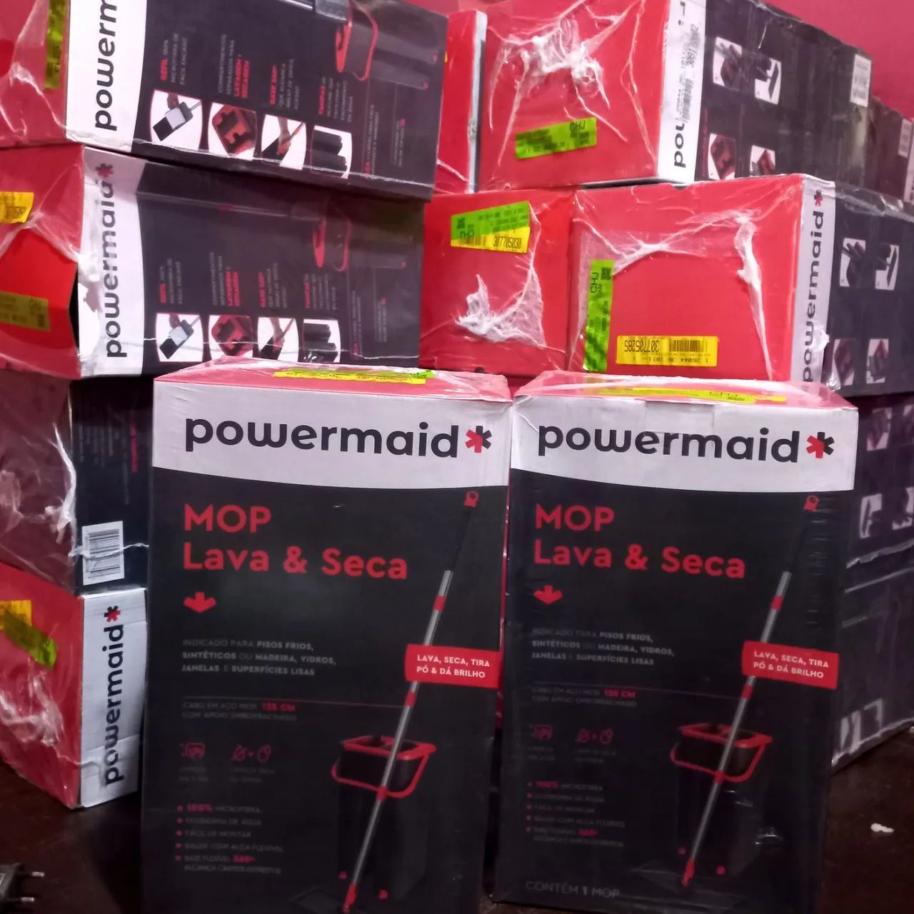 Mop lava e seca powermaid 5 litros  - Foto 5