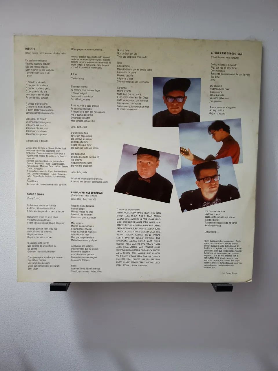 LP - Disco de Vinil - Nenhum de Nós - Extrano - 1990 - Foto 3