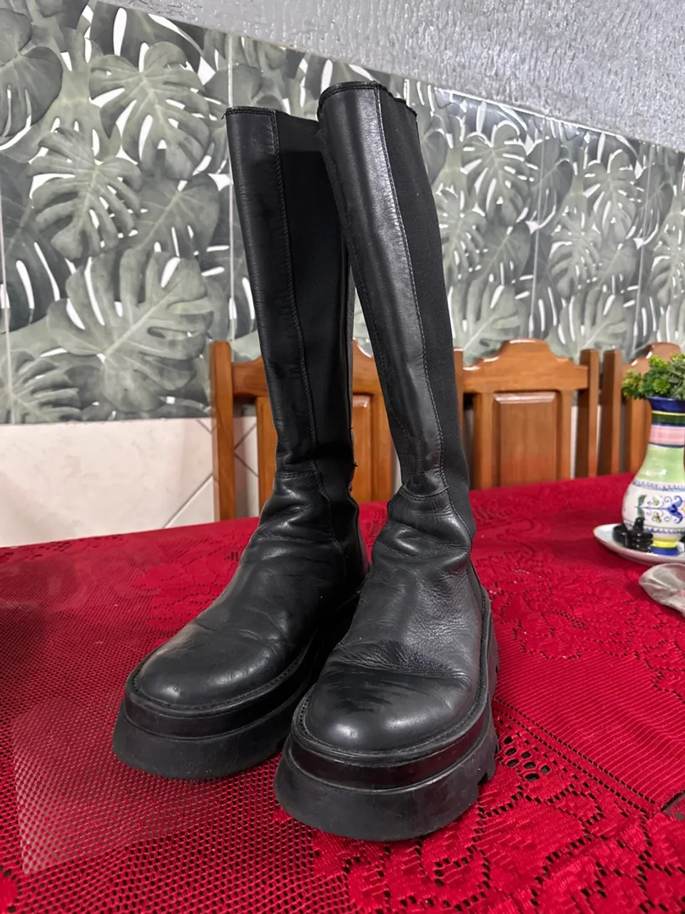 Bota Zara Cano Longo Original tam 40