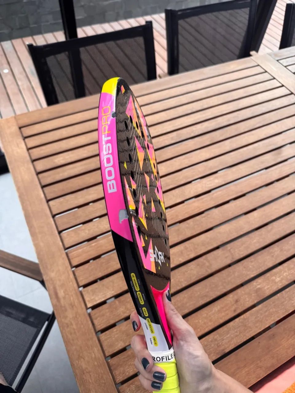 Raquete beach tennis shark boost pro  - Foto 4