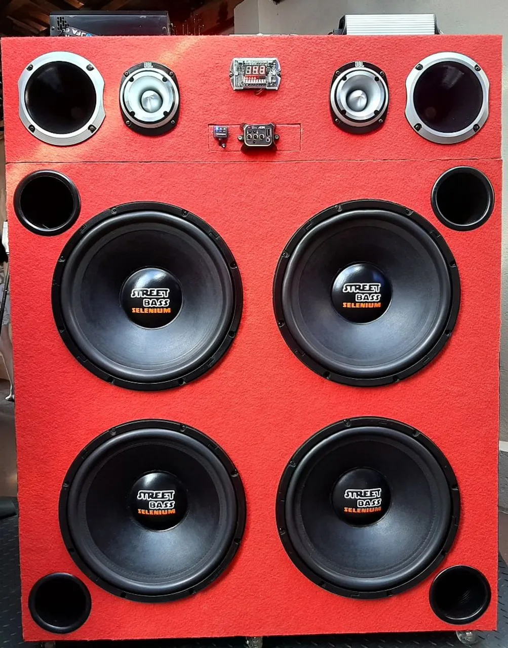 Caixa de Som otiva Street Bass Selenium