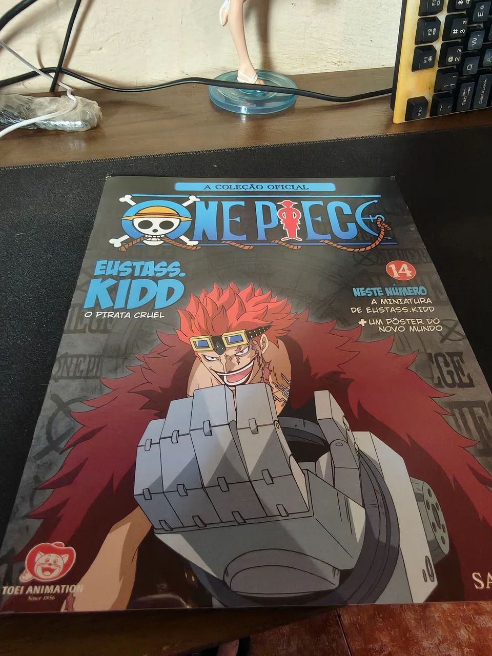 Action figure One piece eustass.KIDD salvat n.14 ac poster - Foto 4
