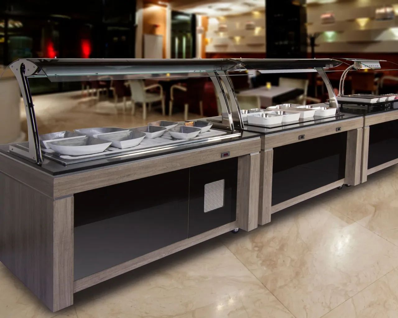 A. Buffet completo sob medida com cubas ou pistas projeto e orçamento  - Foto 2