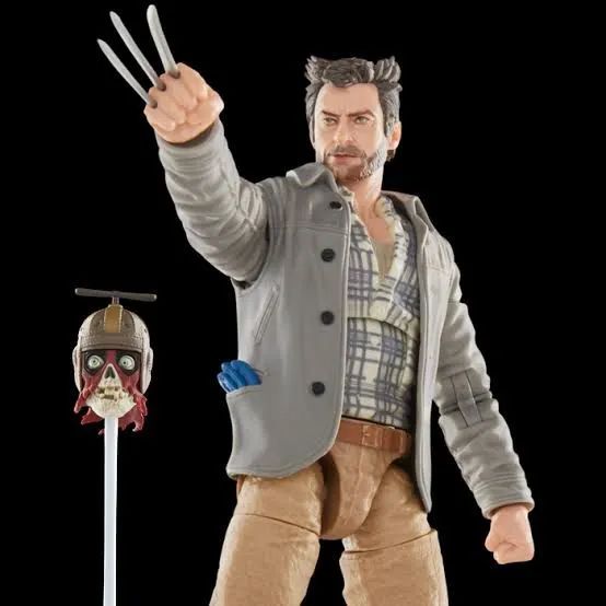 wolverine marvel legends logan headpool deadpool e wolverine marvel legends x-men  - Foto 2