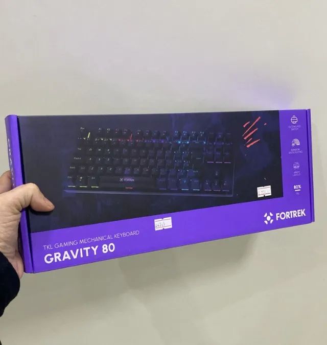 Teclado Gamer Mecânico Fortrek Gravity 80 TKL Switch Outemu Red Loja Coimbra Computadores