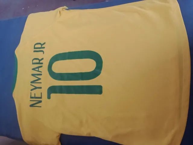 Camisa Original Seleção Brasileira 2014 - Neymar JR - Foto 2