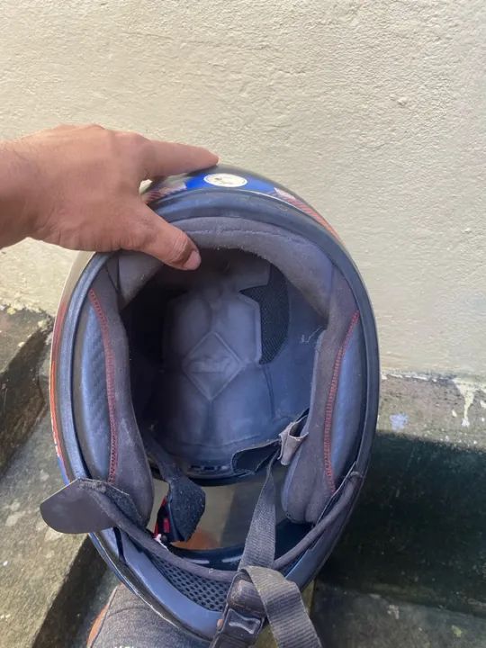 Capacete semi novo EBF - Foto 2