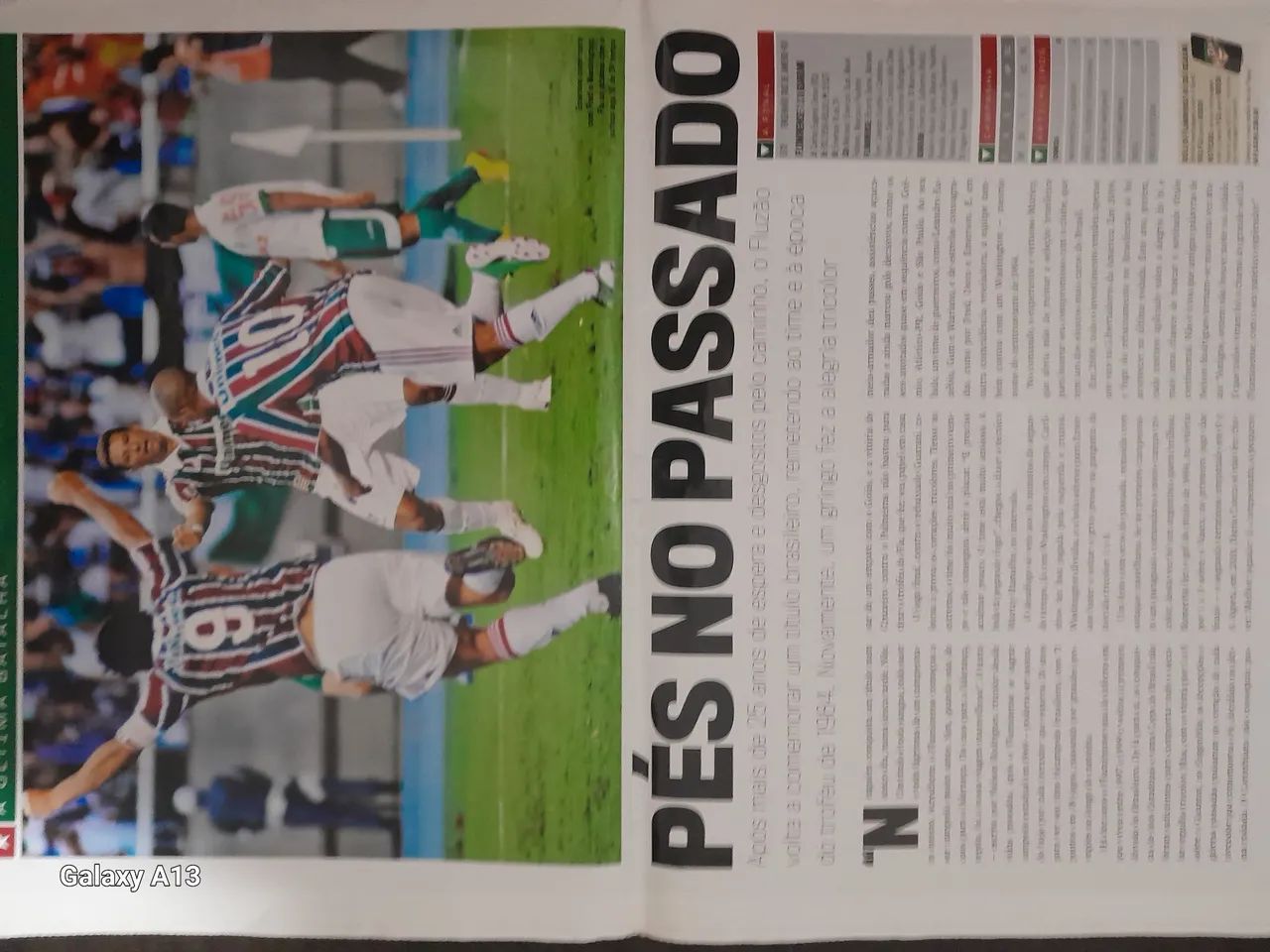 Pôster Fluminense ANO 2010 PLACAR  - Foto 3