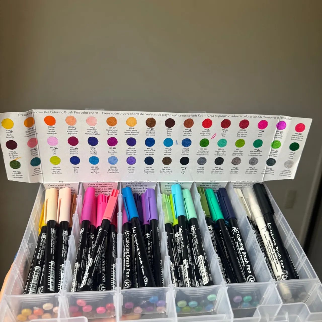 Bush pen- Koi- 48 cores  - Foto 3