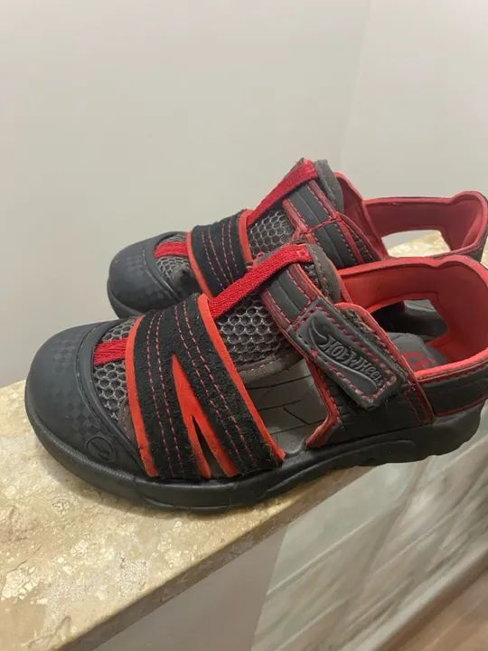 Sandálias Menino - Hot Wheels (Grandene) 