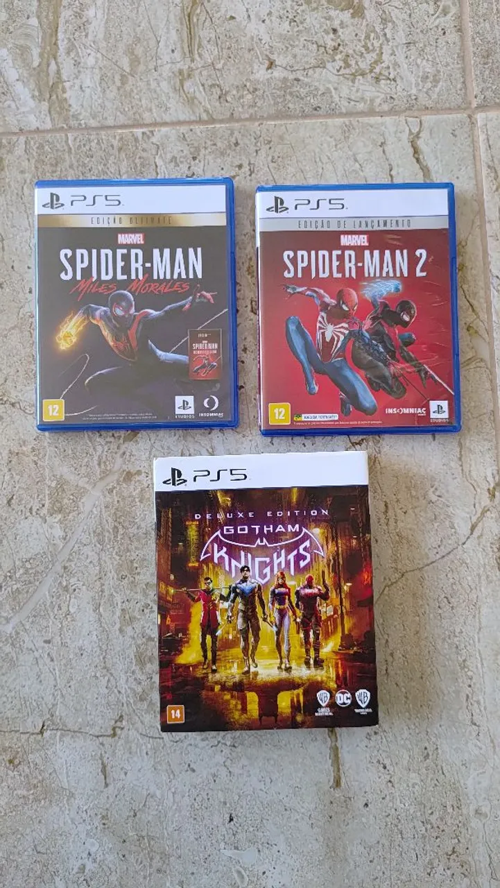 Jogos de PS5: Spider-Man Miles Morales, Spider-Man 2 e Gotham Knights