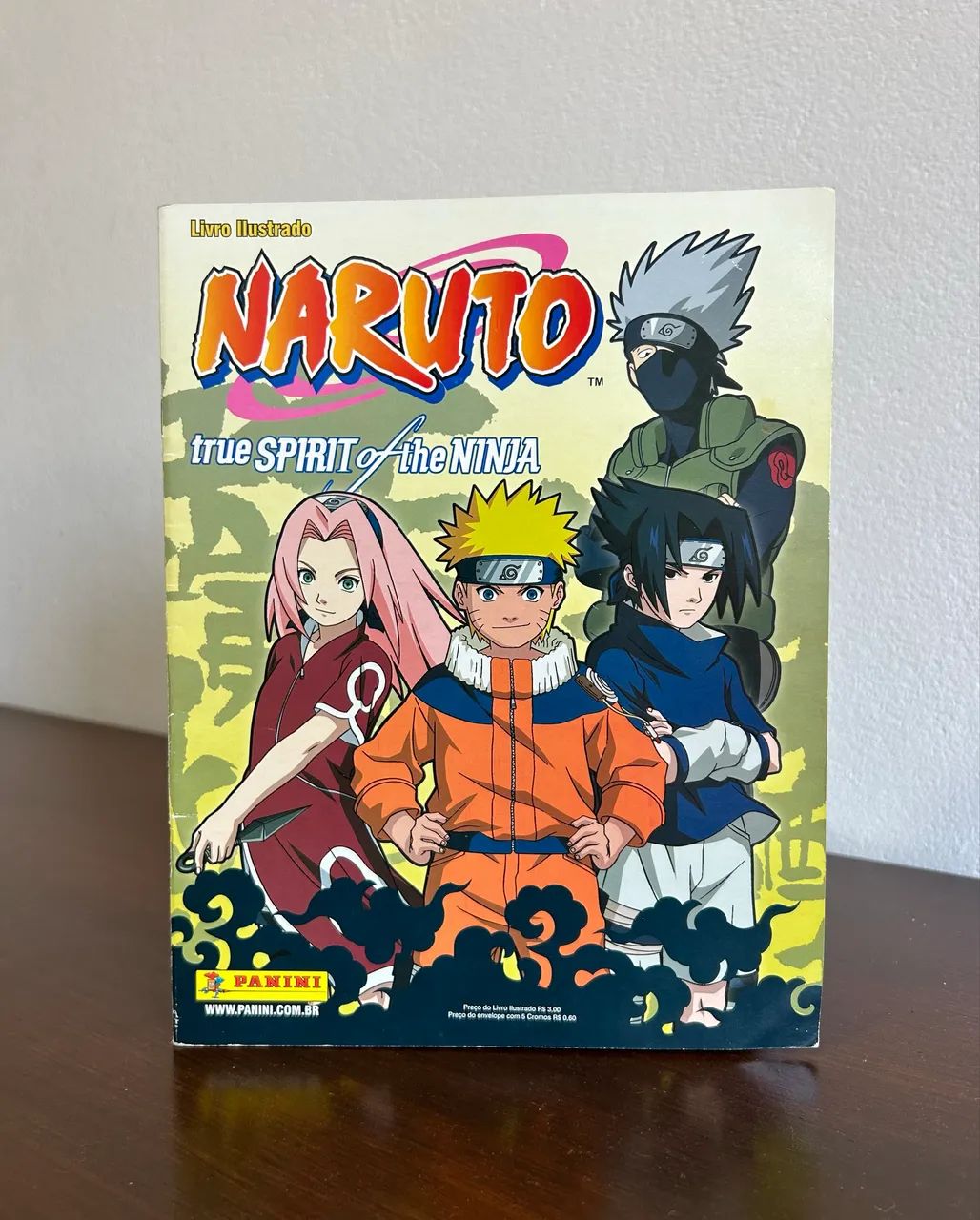 Álbum Naruto True Spirit of the Ninja - Panini - Hobbies e