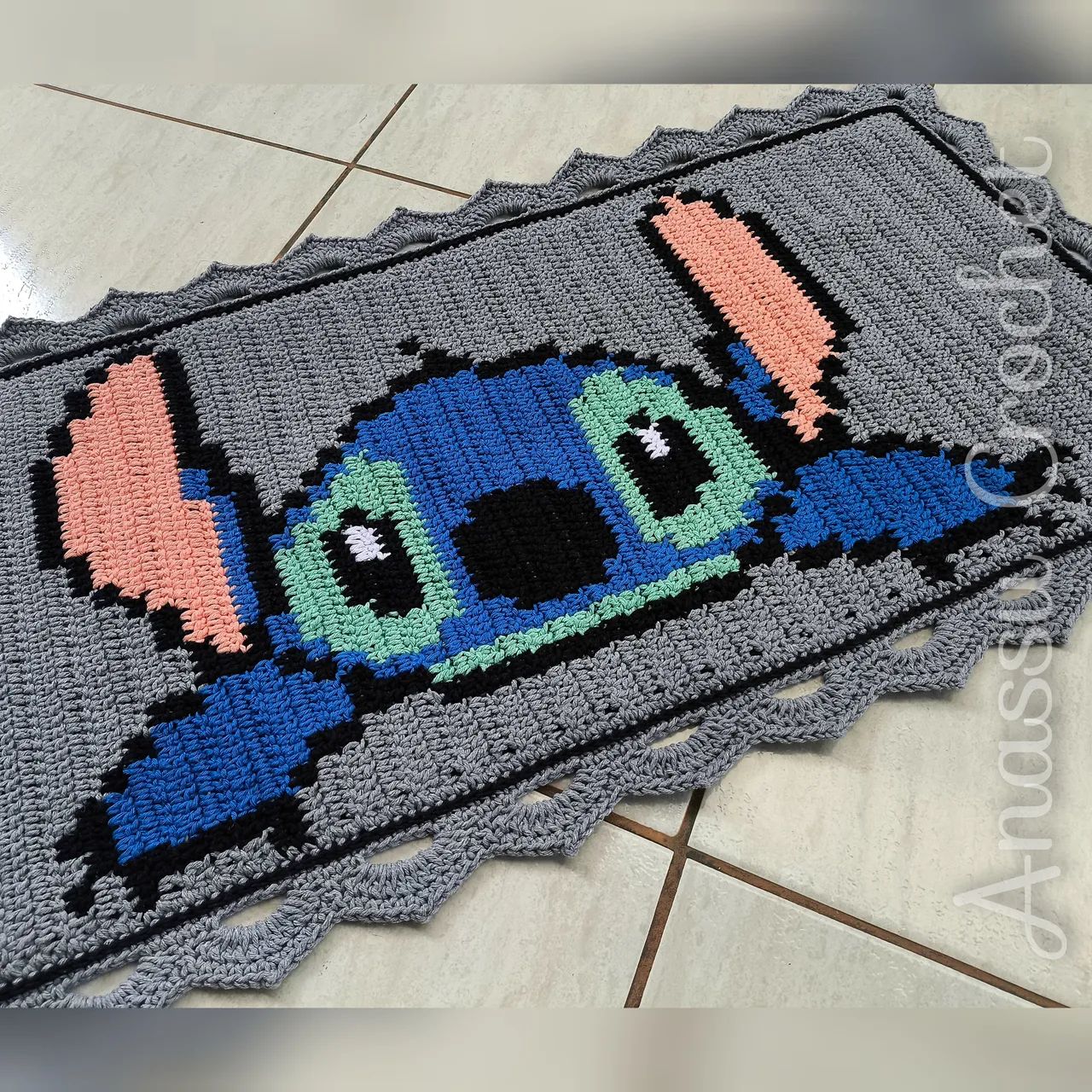 Tapete Crochê Stitch