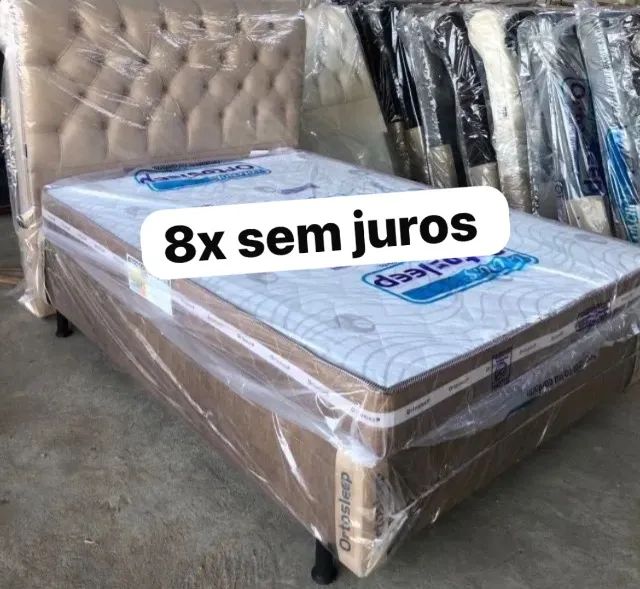 Cama box colchão d33 NovA 