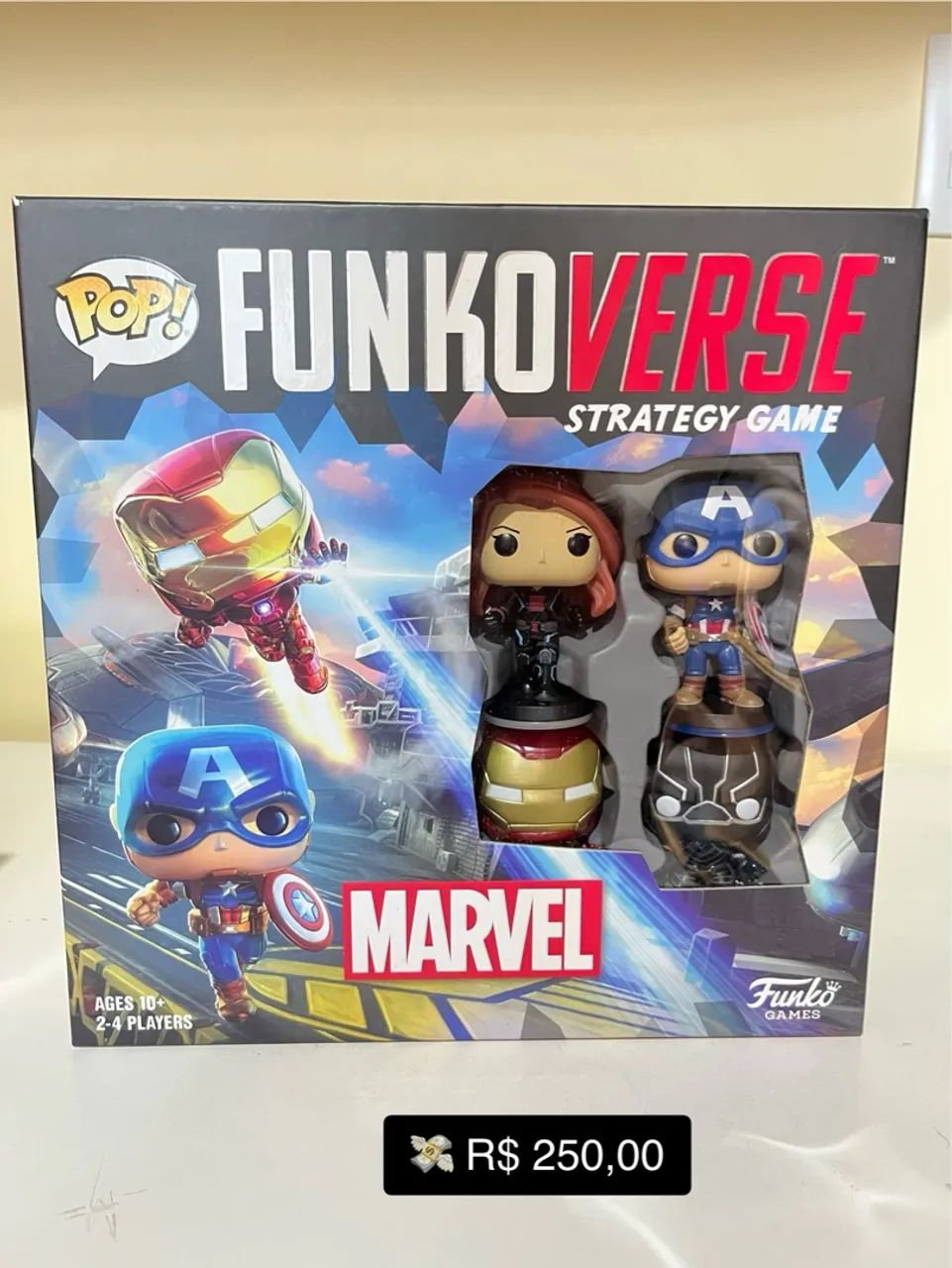 FunkoVerse - Marvel - Jogo de Tabuleiro Inglês 