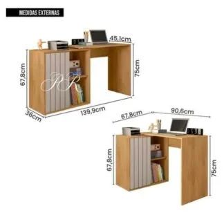 mega oferta escrivaninha caemmun  - Foto 2