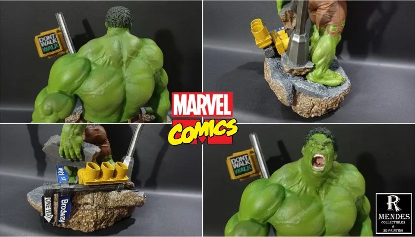 Estatua Top Hulk em resina e impressão 3D - Foto 2