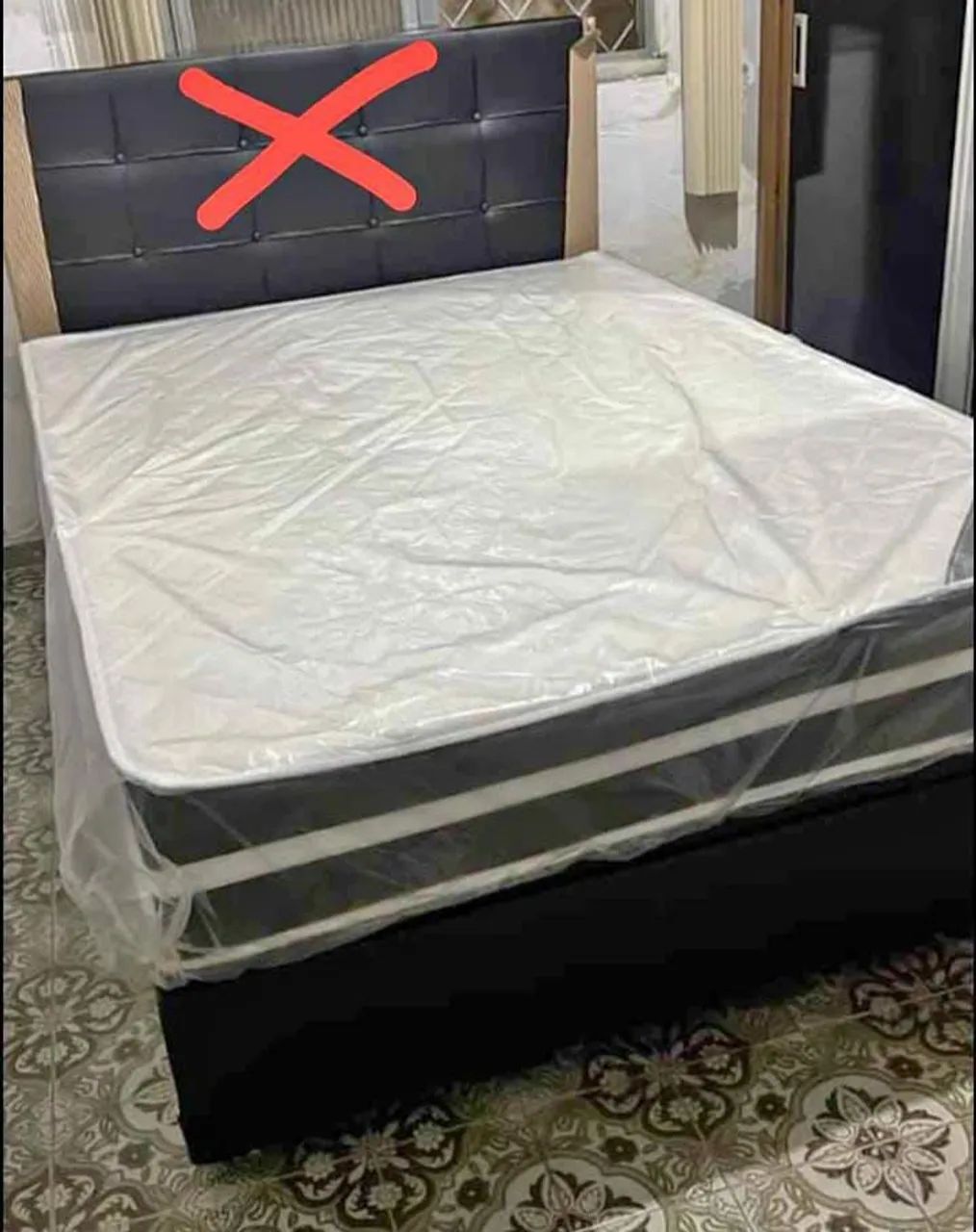 Cama baú com colchão molas ensacadas Top