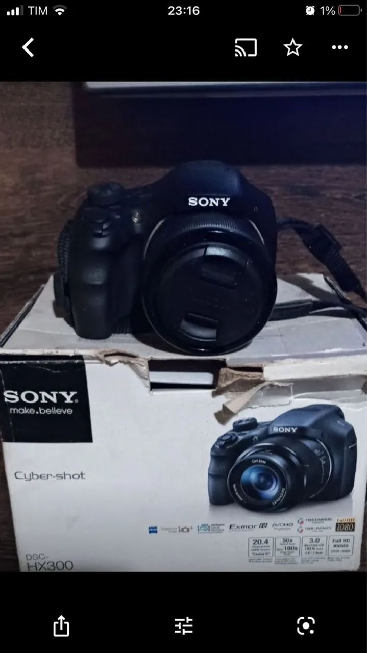 Câmera Sony Cyber-shot DSC-H300 35x 20.1 MP - Foto 3