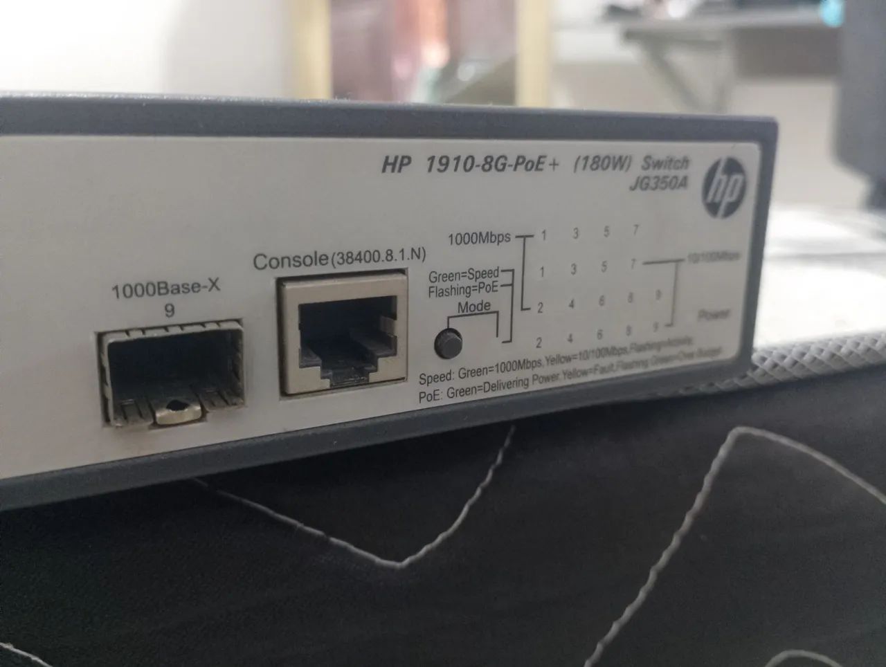 Switch HP 1910-8G-PoE+ 180W JG330A - Foto 5