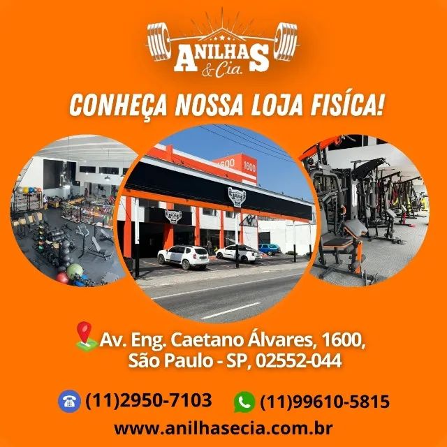 Anilha Bumper Import 05kg - Foto 3