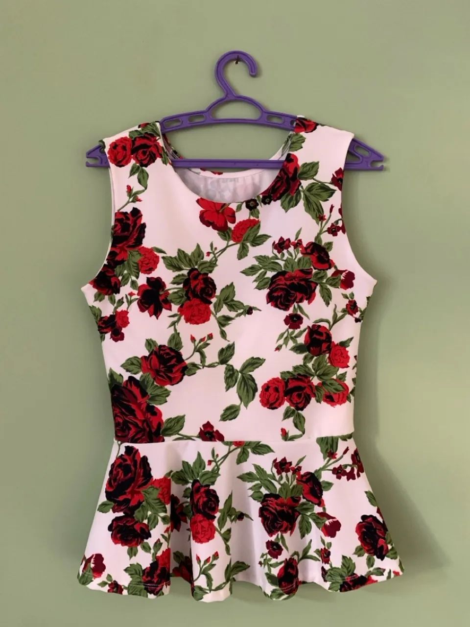 Blusa Floral - veste P e M