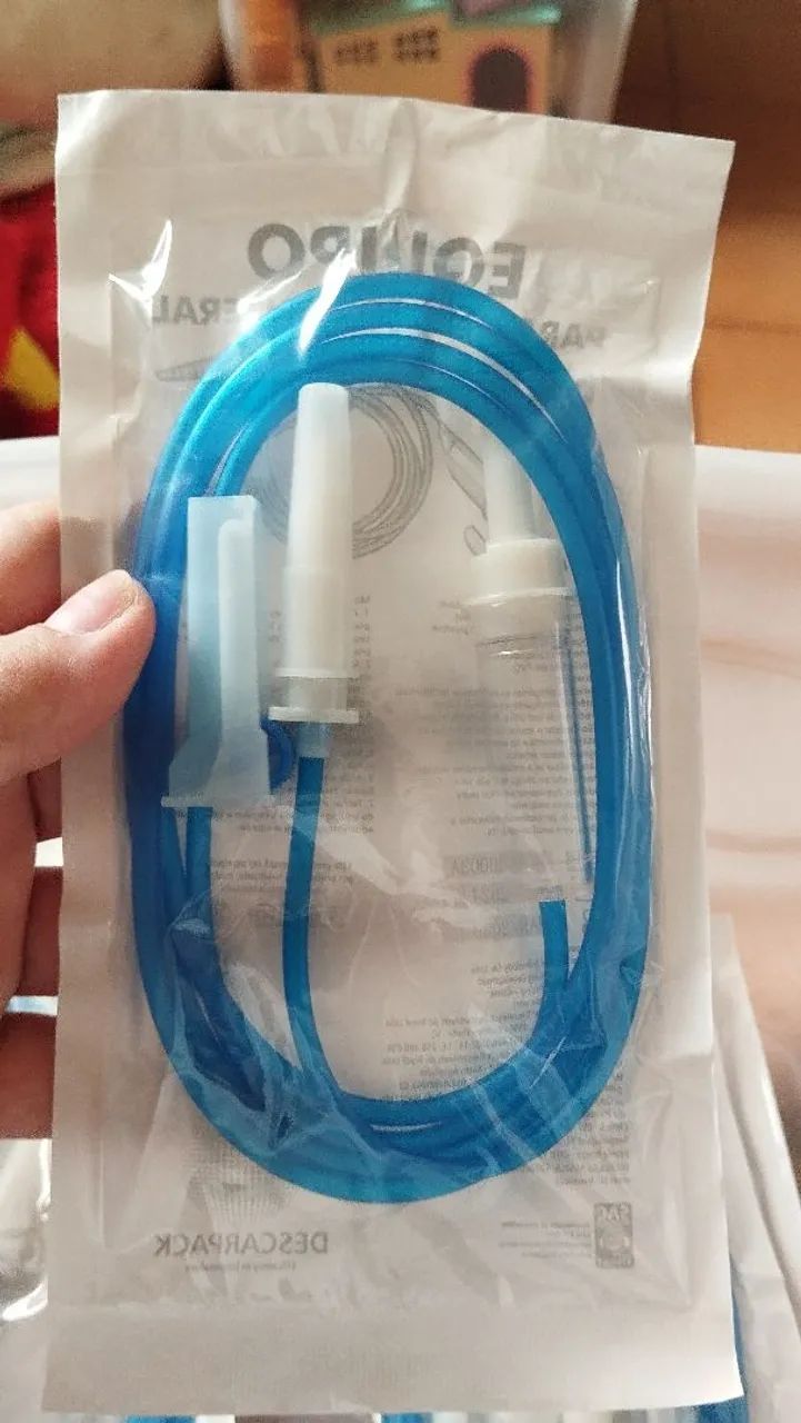 Pote e equipo para sonda - alimentação enteral  - Foto 2