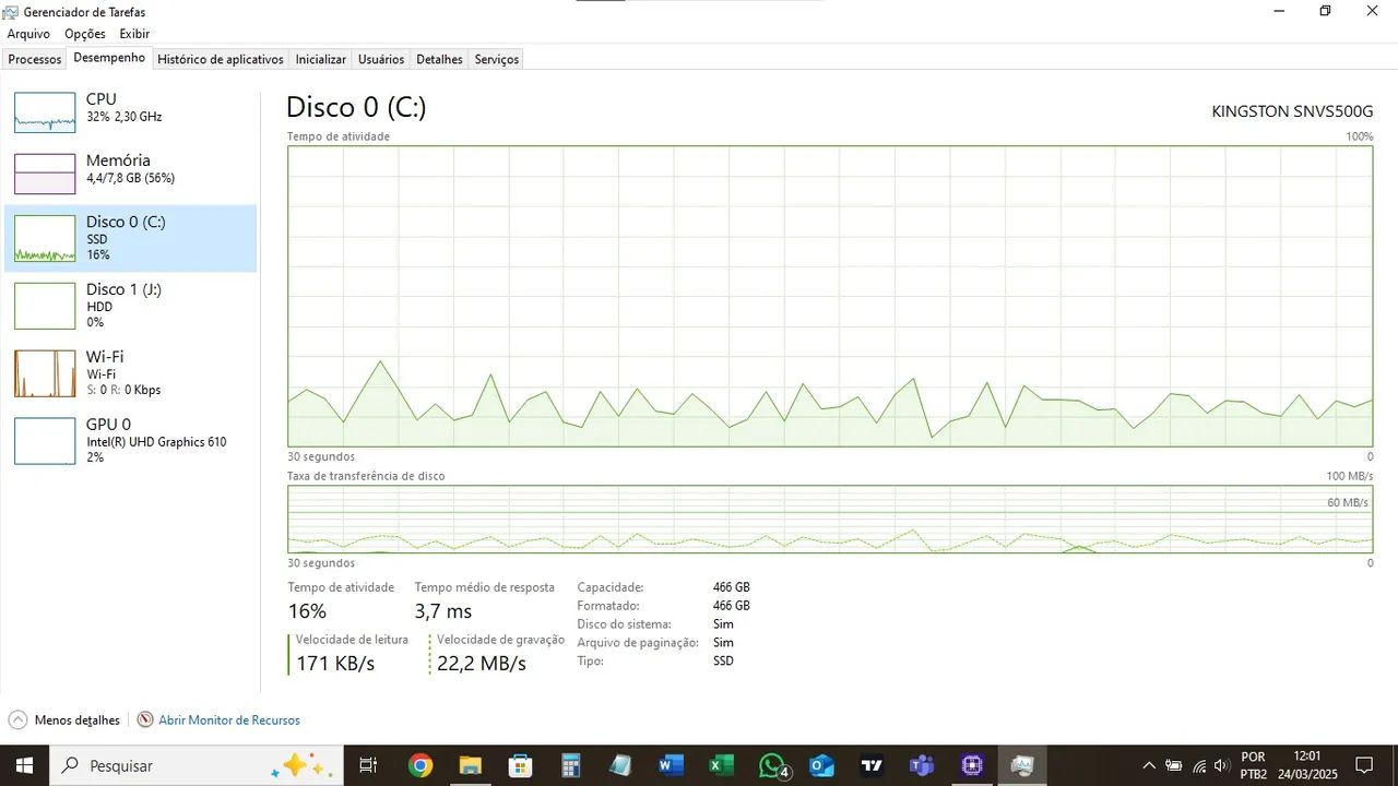 Notebook Dell Vostro 14 (3480) - 8GB RAM, SSD NVMe 500GB + HD 1TB - Foto 3