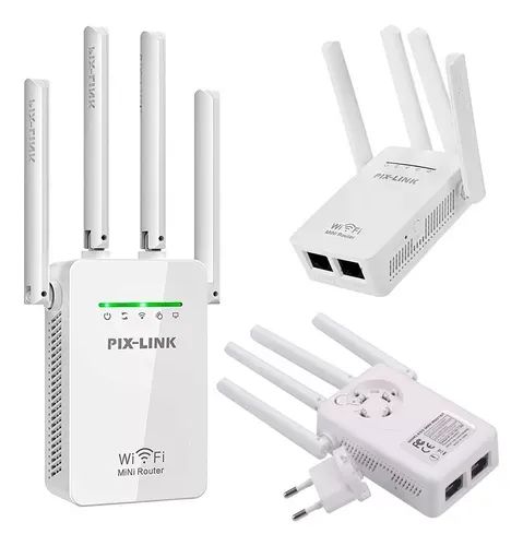 Repetidor Wifi 2800m 4antenas Amplificador De Sinal Roteador - Foto 2