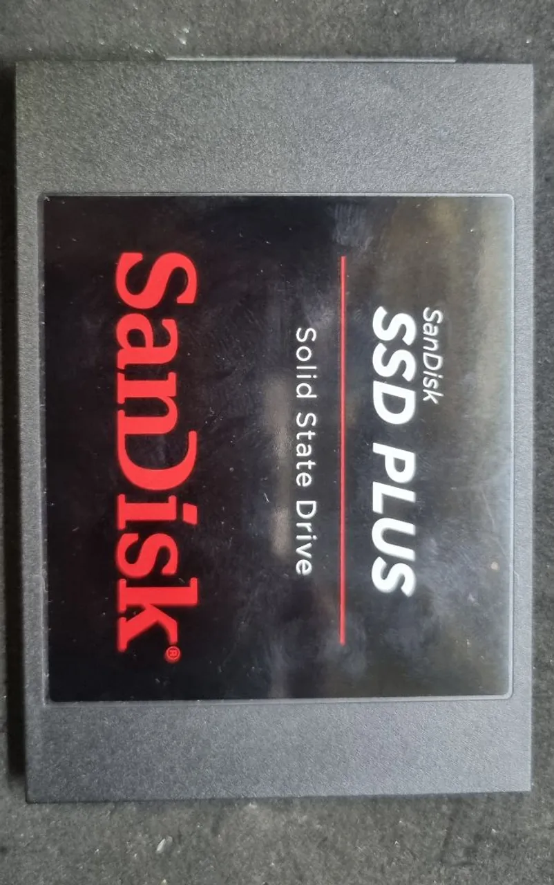 SSD Sandisk Plus 480 GB - 100%