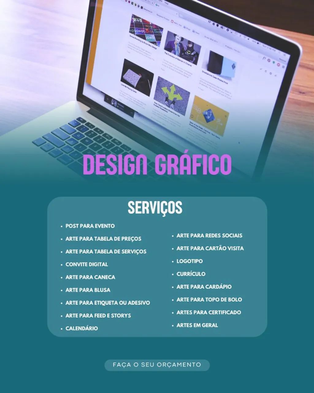 Serviço de Design gráfico