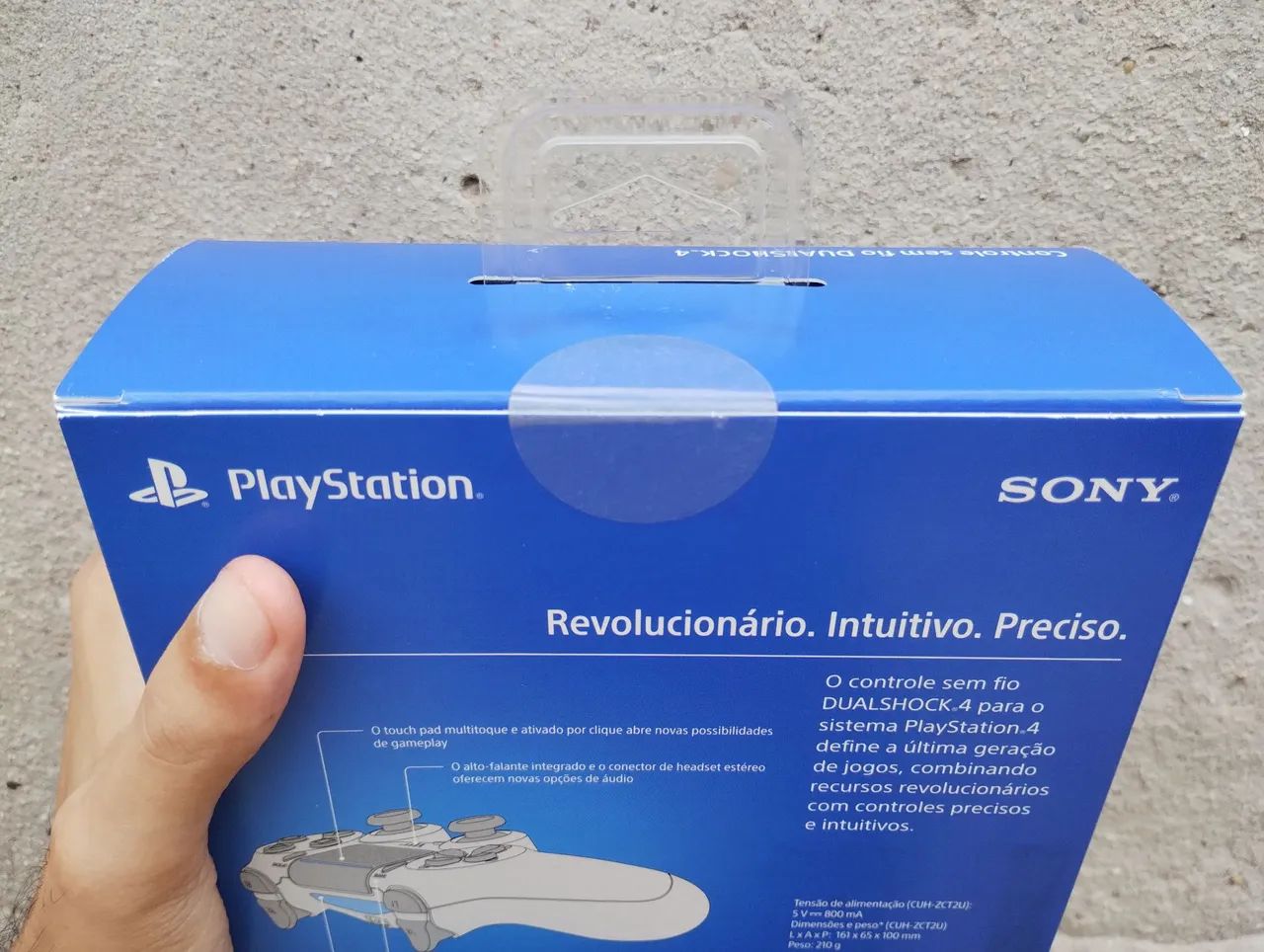 controle ps4 original lacrado dualshock preto - Foto 3