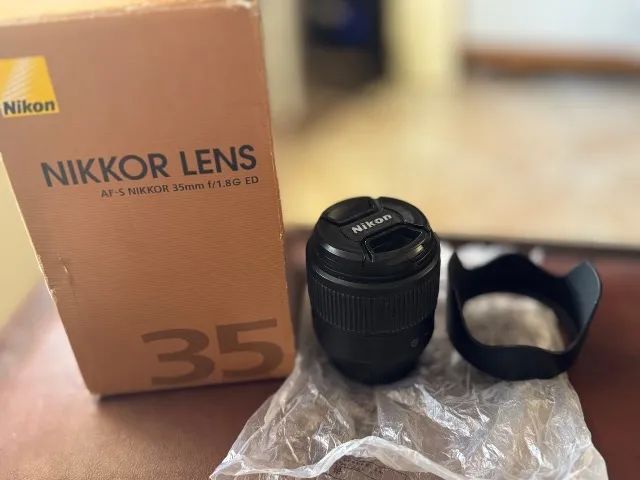 Lente Nikon nikkor AF-S 35mm F/1.8 ED Prime Full Frama