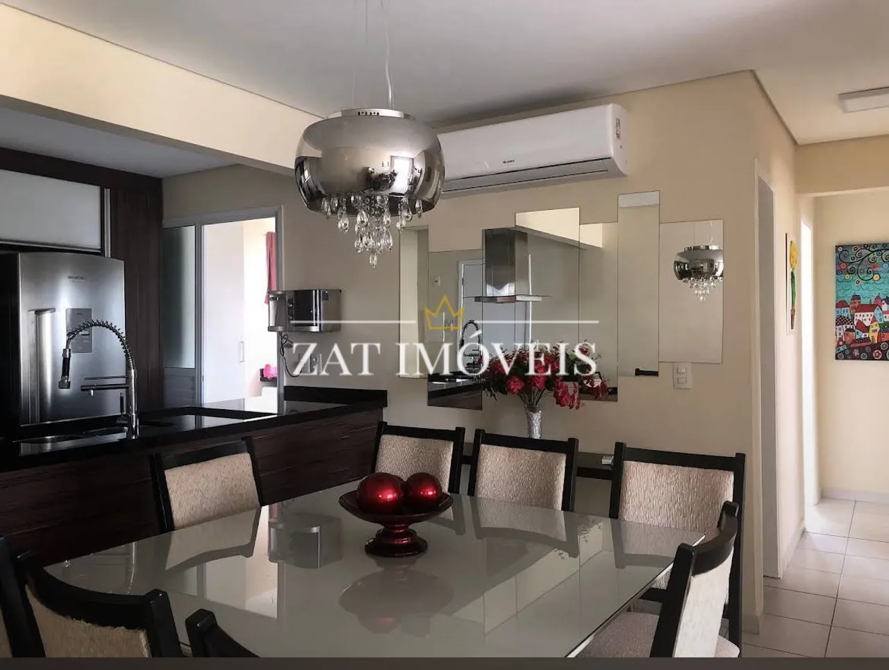 APARTAMENTO Guarujá SP - Astúrias: Condomínio Club, mobiliado, varanda, 03 quartos, 04 ban