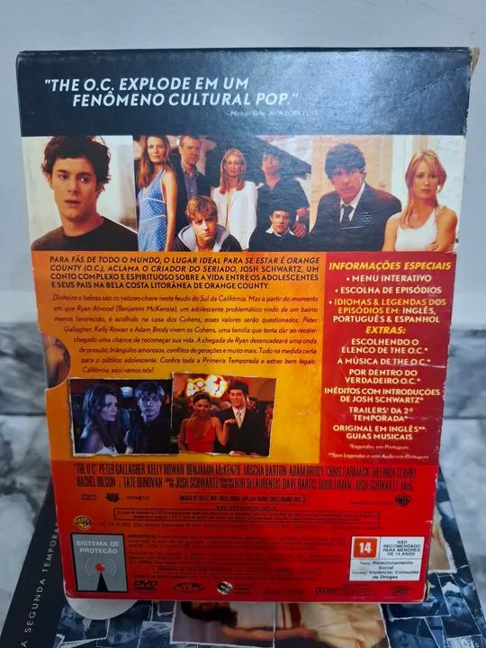 Box com 7 DVDs originais - The OC - Foto 2