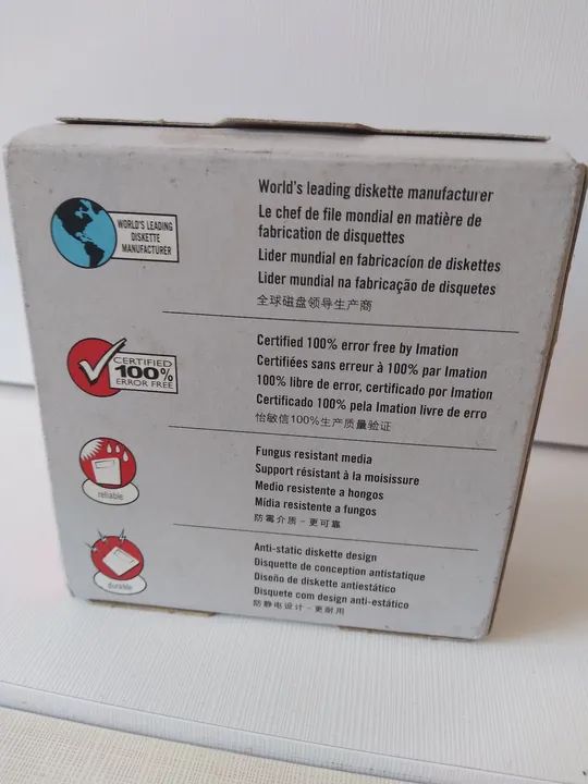 Disquetes IBM 2HD  1.44MB. 10 peças  - Foto 4