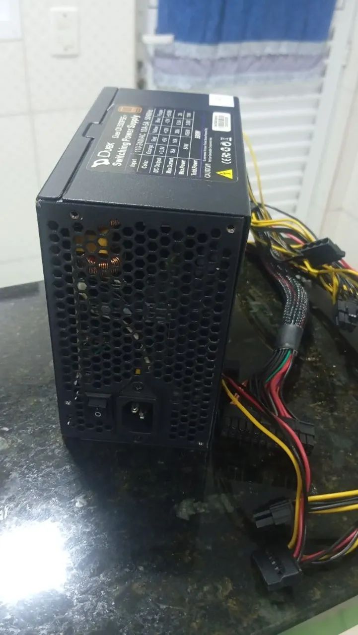 Fonte Duex DX 500FSE+ 500W 80 Plus - Foto 3