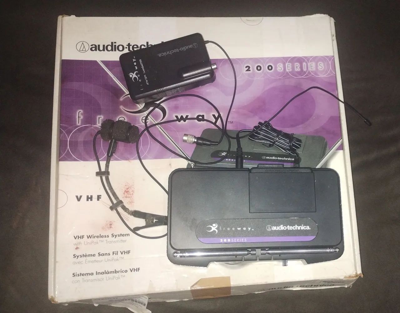 Sistema de Microfone sem Fio Audio-Technica Freeway 200 Série