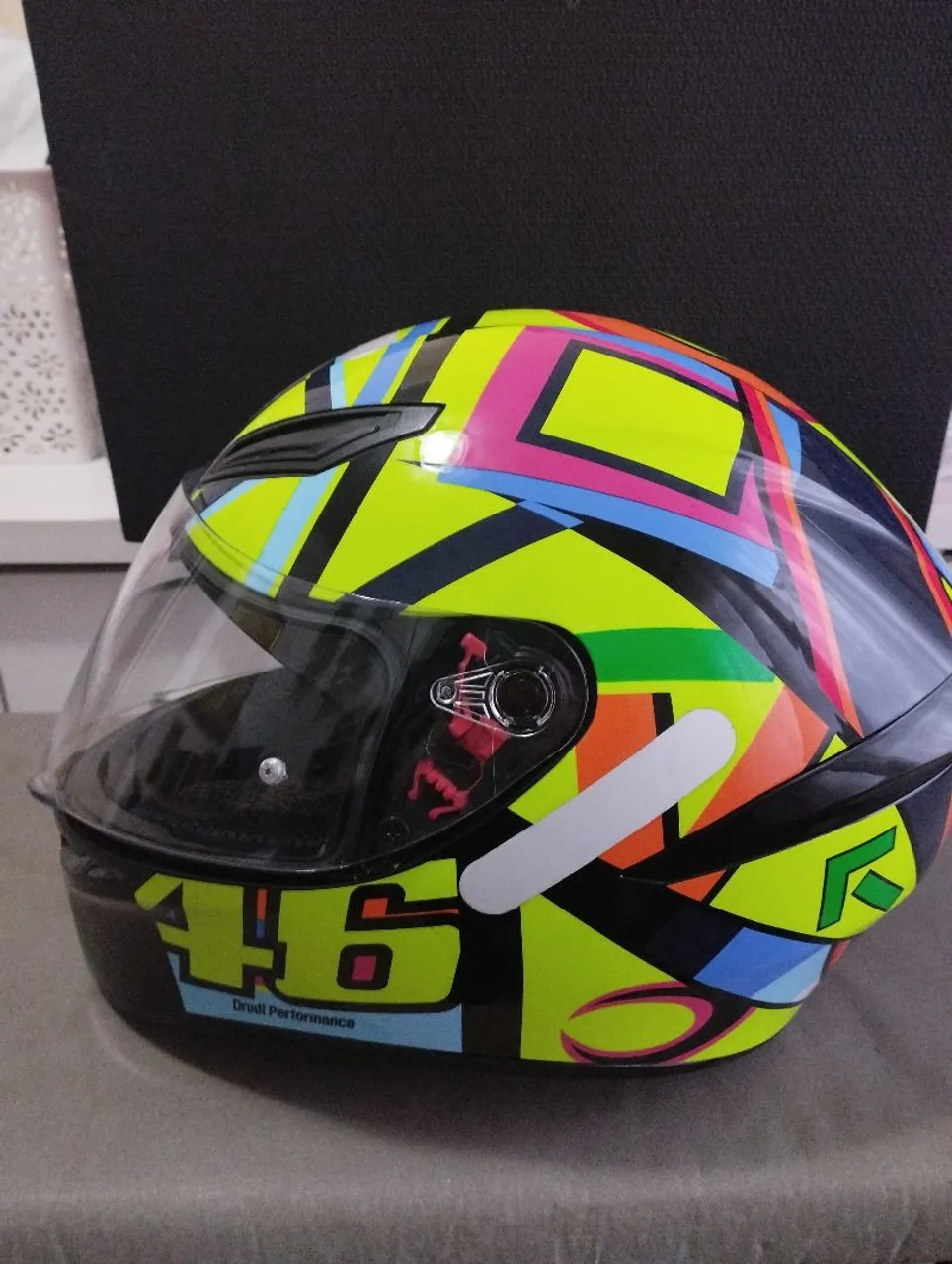 Capacete Agv K1 Soleluna 17 Tam59-60