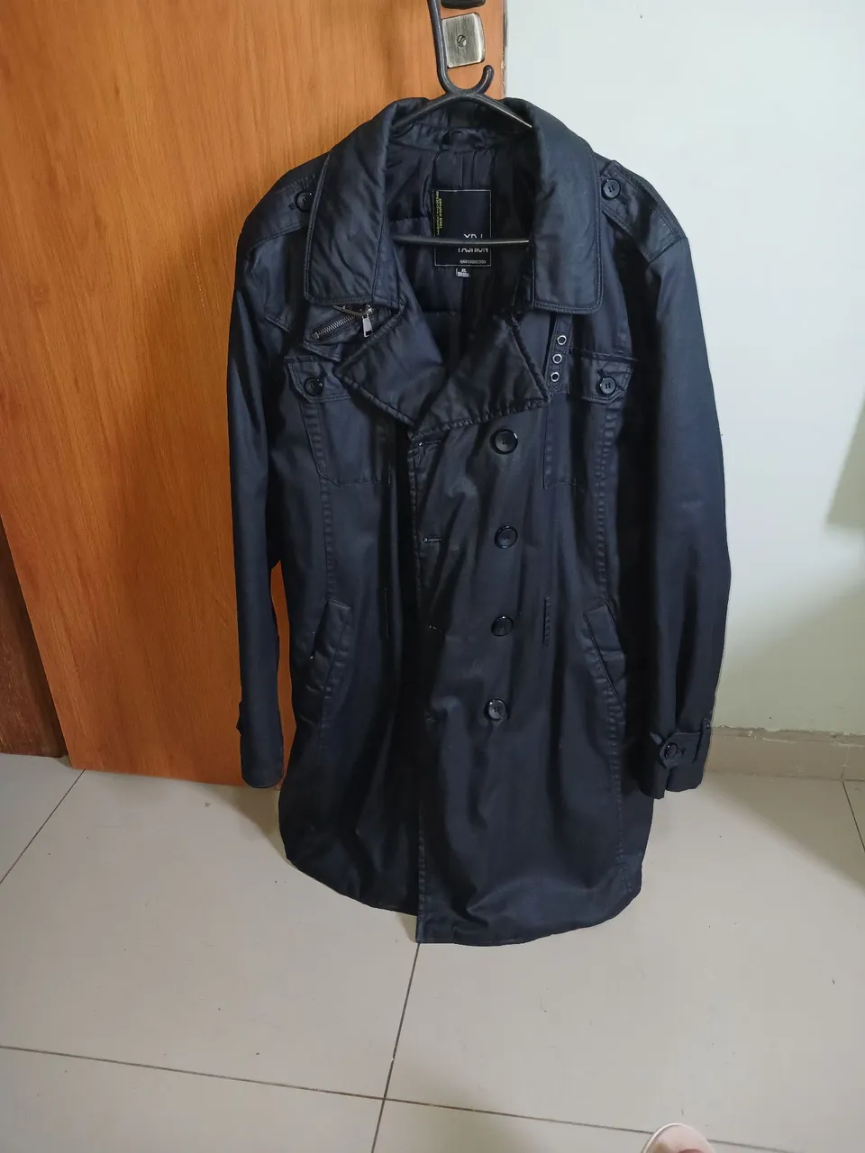 Casaco preto elegante