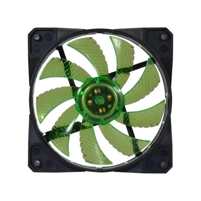 Cooler Fan Led Verde 120mm Bf-23 Bluecase (Entrega Grátis) - Foto 3
