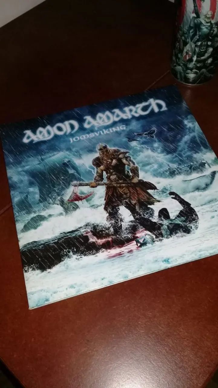 LP Vinil Duplo Jomsviking Edição Limitada Amon Amarth
