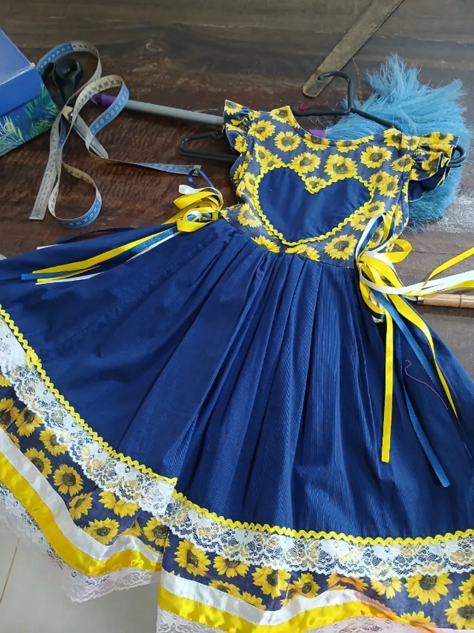 Vestido festa junina infantil