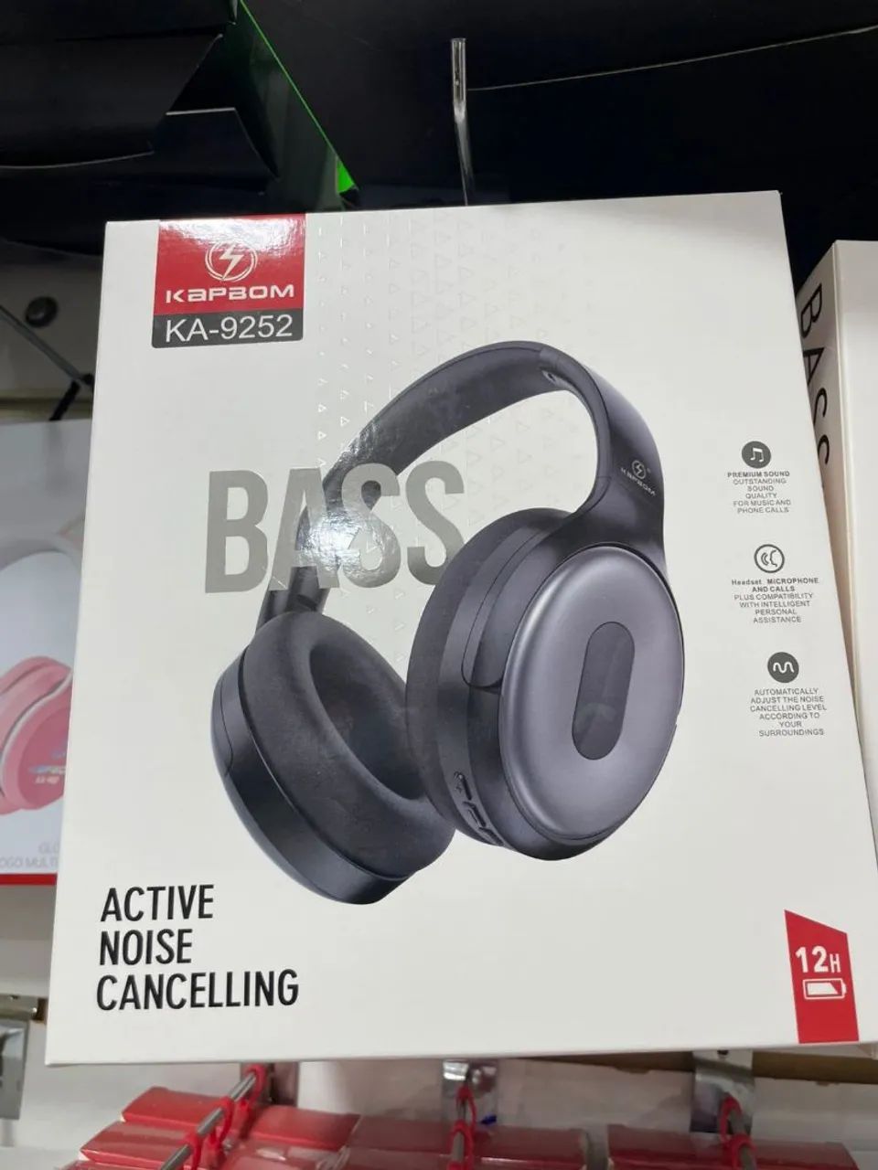 Fone de Ouvido Bluetooth - KABOM KA-9252
