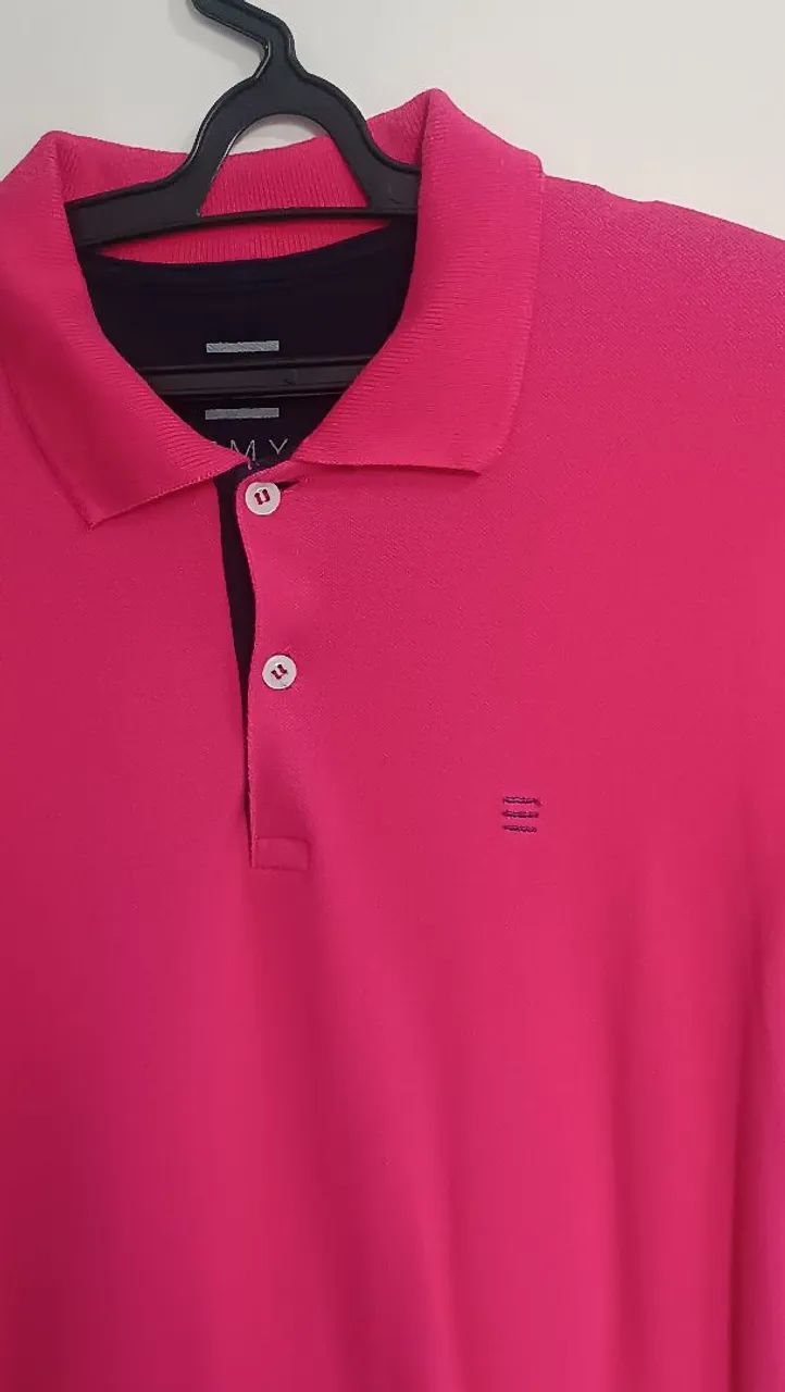 Polo Masculina Rosa marca Hemys 