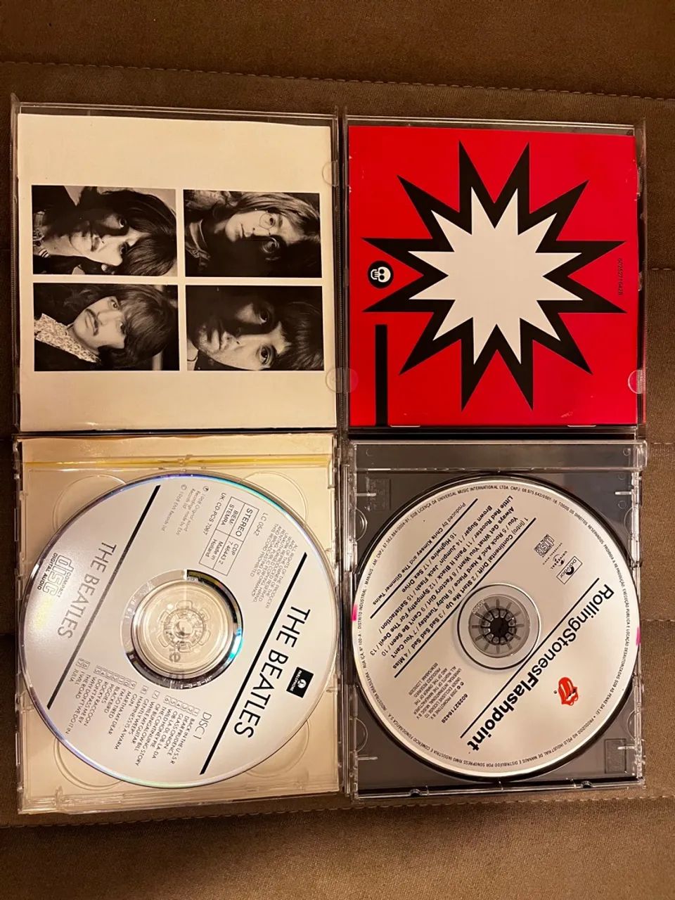 CDs The Beatles (White Album) e Rolling Stones - Flashpoint - Foto 3