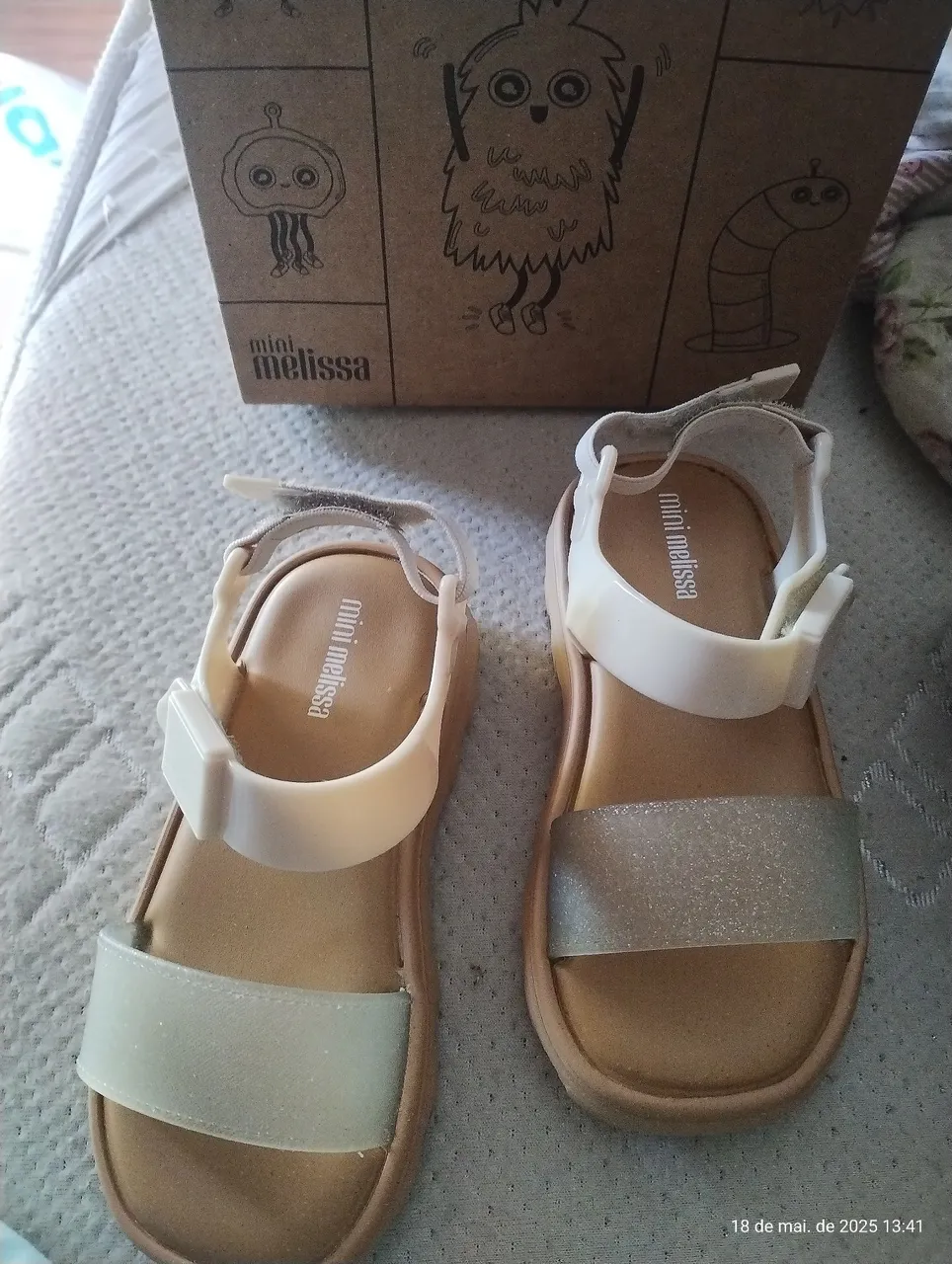 Sandálias Mini Melissa 