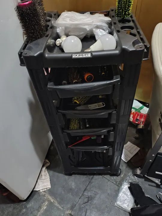 Carrinho de salão de beleza